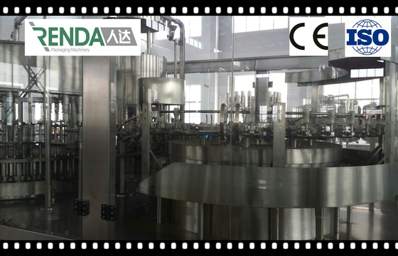 Washing Filling Capping Small Scale Beverage Water Bottle Filling Machine 2000BPH 8.5KW