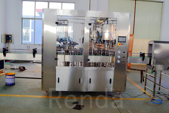 1000BPH Glass/PET Bottle Beer Filling Machine 3 In 1 Beer Filler 500ml Stainless Steel CE ISO