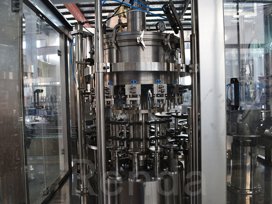 1000BPH Glass/PET Bottle Beer Filling Machine 3 In 1 Beer Filler 500ml Stainless Steel CE ISO