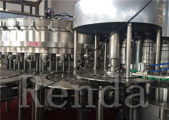 Carbonated Drink Filling Machine , Coca Cola Filling Machine For Gas Juice Water