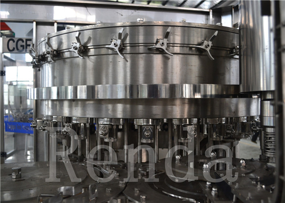 Carbonated Drink Filling Machine , Coca Cola Filling Machine For Gas Juice Water