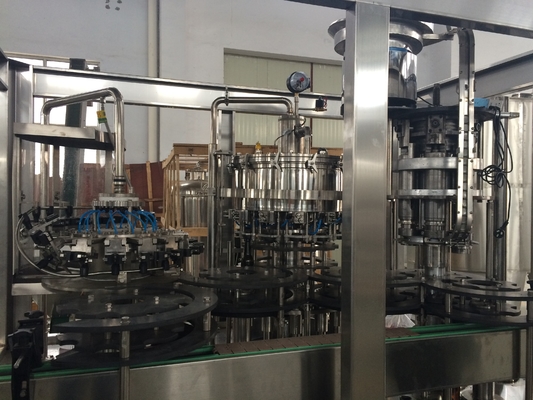 1000BPH Glass/PET Bottle Beer Filling Machine 3 In 1 Beer Filler 500ml Stainless Steel CE ISO