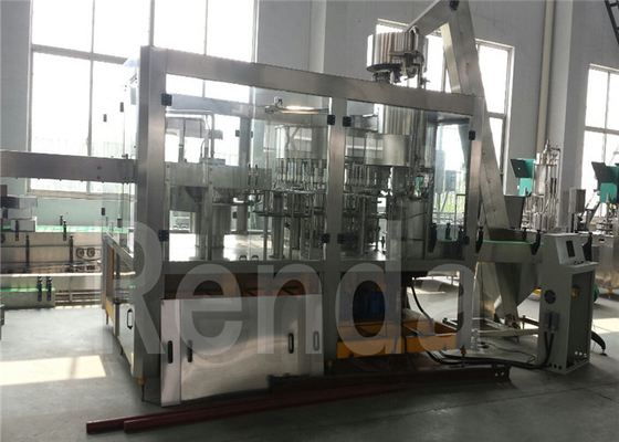 PET Water Bottle Filling Machine / 3 In 1 Washing Filling Capping Machine