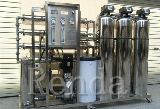 500 LPH Industrial RO Water Treatment Systems Commercial Water Purification System