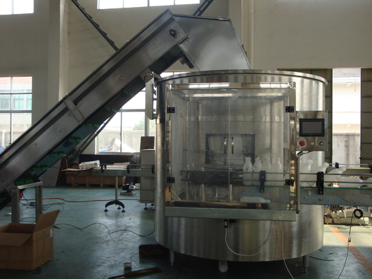 Macchine su misura automatiche piene di Unscrambler della bottiglia della bottiglia dell'ANIMALE DOMESTICO per il sistema d'imballaggio 380V dell'acqua